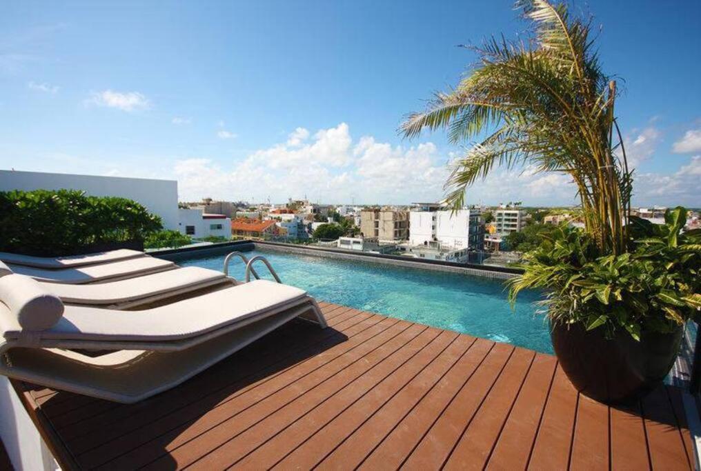 Glamorous 2 Bedroom Apartment / Up To 6 Ppl Playa del Carmen Exterior foto